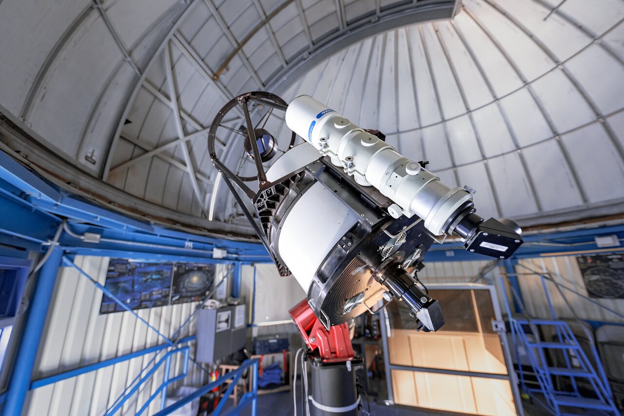 Visitor Center Dome with 0.5-meter Telescope | NOIRLab