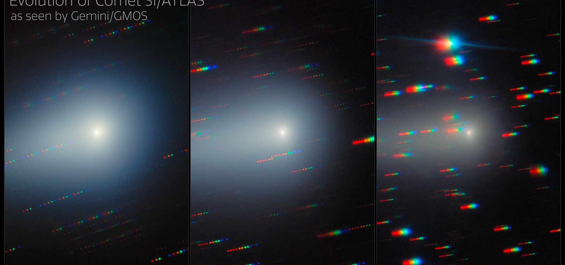 Gemini North Spots the Changing Comet 3I/ATLAS
