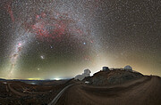 Rubin During First Look Observations (360-degree Panorama)