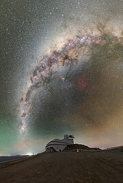 Rubin During First Look Observation Campaign (360-degree Panorama)