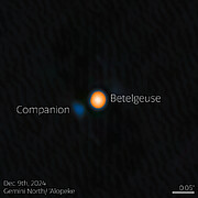 Betelgeuse and Its Stellar Companion (annotated)