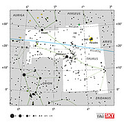 NGC 1514 finder chart