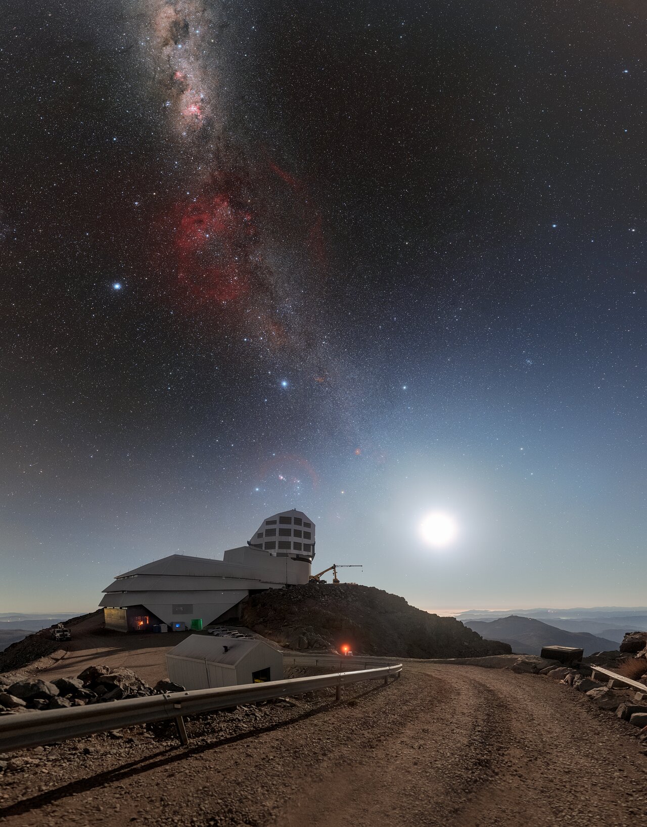 Rubin, the Moon, and the Milky Way