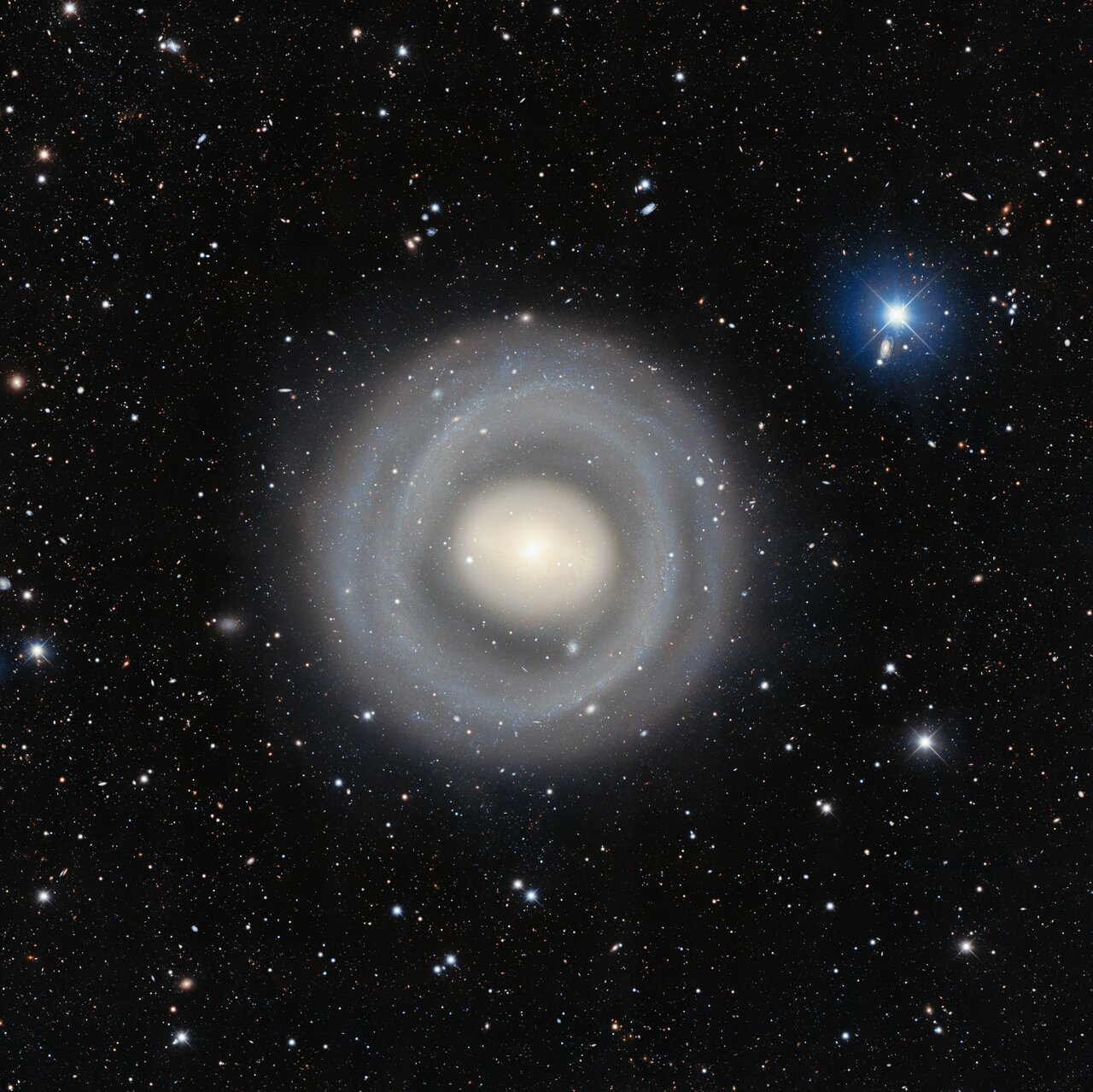 The Cosmic Steering Wheel NGC 1269