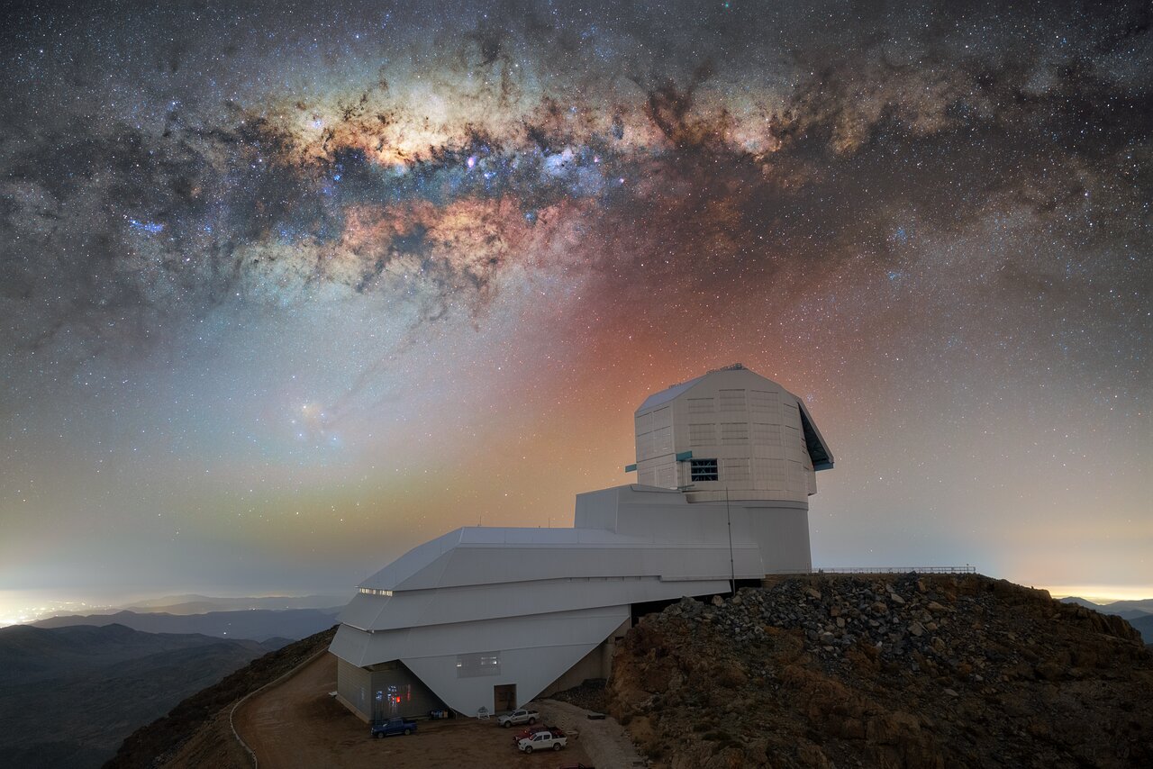 Milky Way Glows Over Rubin