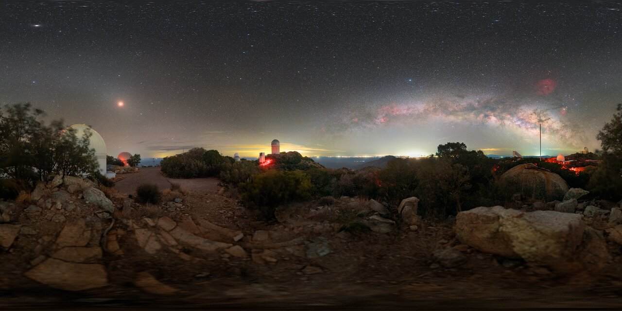 All-Nighter on Kitt Peak (360 Panorama)