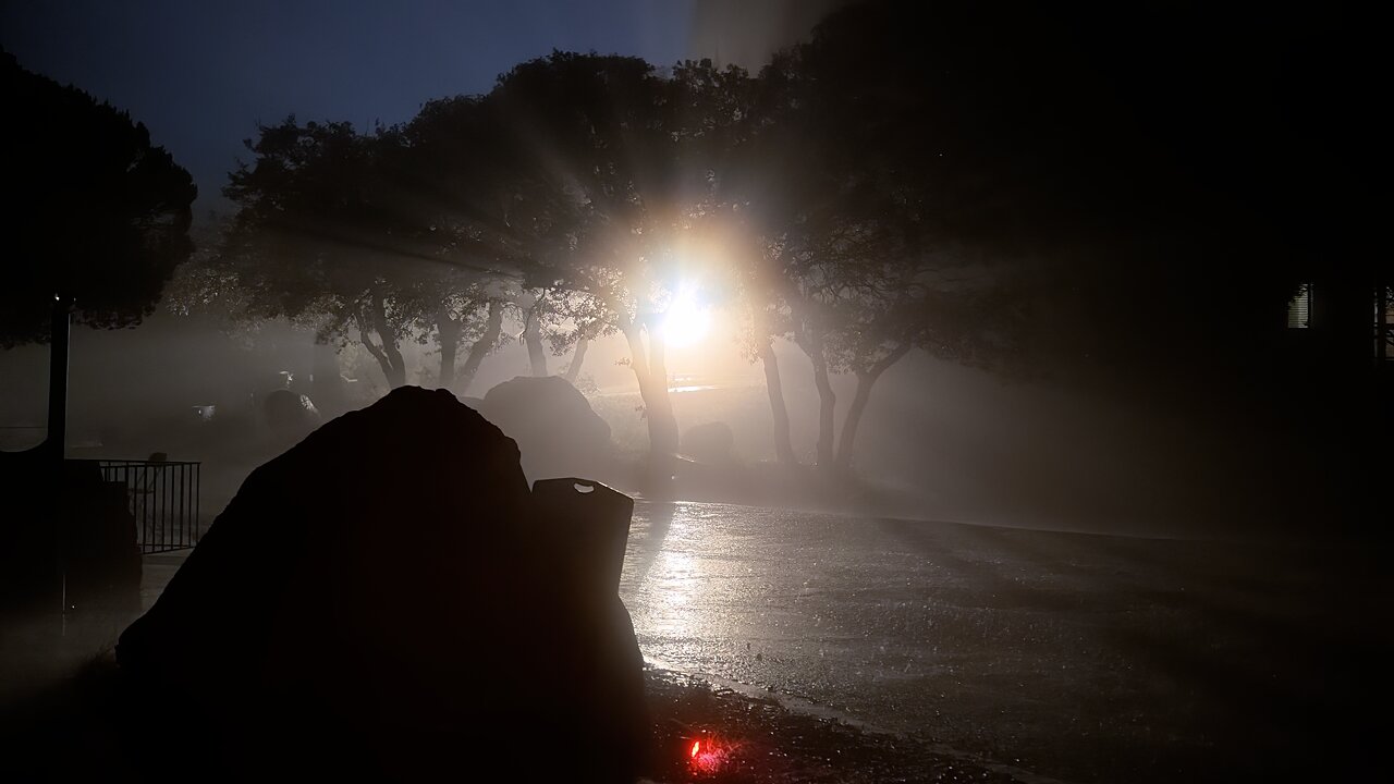 Short intense squall during the 2026 Tohono O’odham Nation Open Night