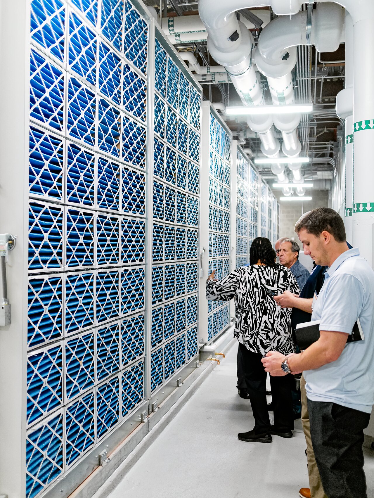 The Rubin Data Management team tours the Stanford Research Computing ...