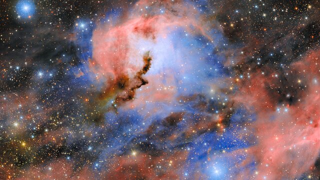 Photo: Rubin Observatory Seagull Nebula captured by NSF–DOE Vera C. Rubin Observatory ComCam