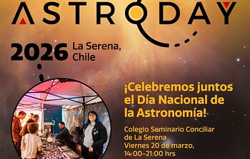 AstroDay Chile 2026 poster