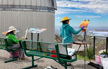 Paint Arizona Day at Kitt Peak National Observatory