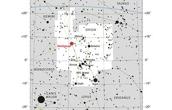 Betelgeuse in Orion