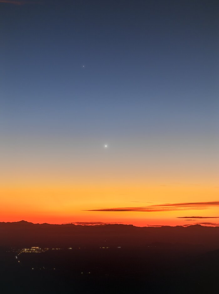 Rare Planetary Parade over Kitt Peak