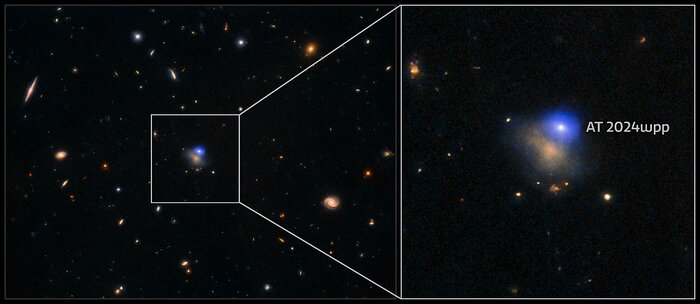Most luminous fast blue optical transient (collage) | NOIRLab