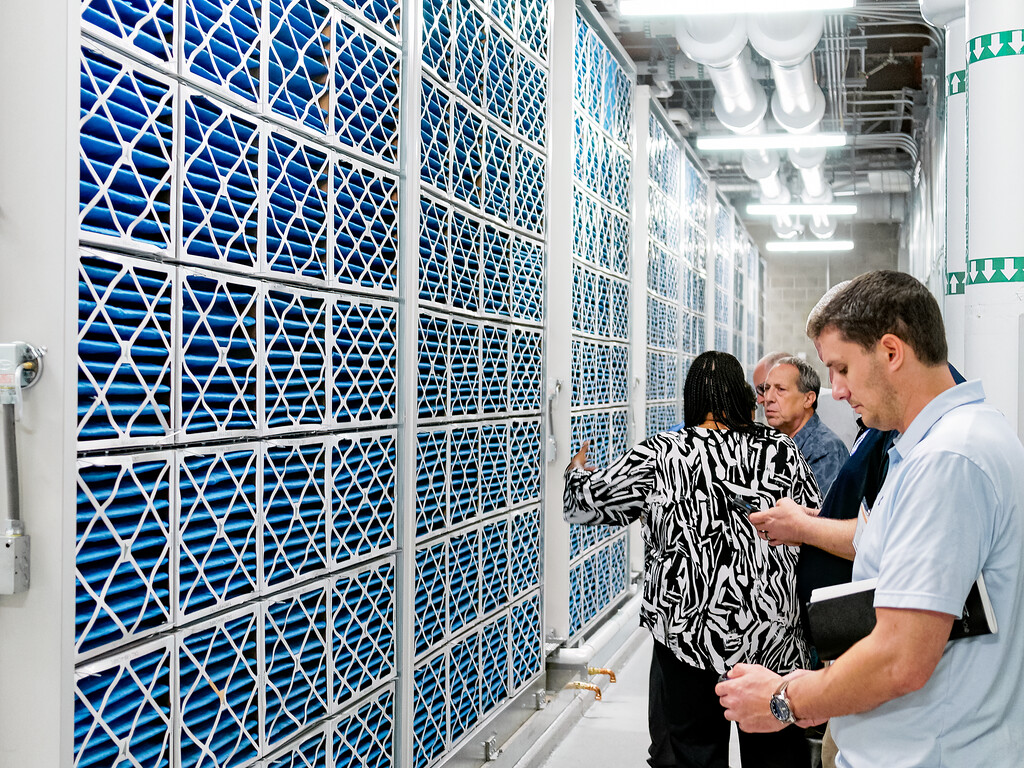 The Rubin Data Management team tours the Stanford Research Computing ...